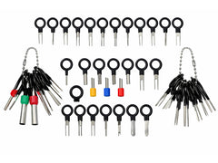 Strumenti di rimozione terminale, connettore per auto elettrico, PIN estrattore, riparazione strumenti chiave set, per connettori crimpare per cablaggio elettrico auto per riparazione auto, 38 pezzi Gebo Tools