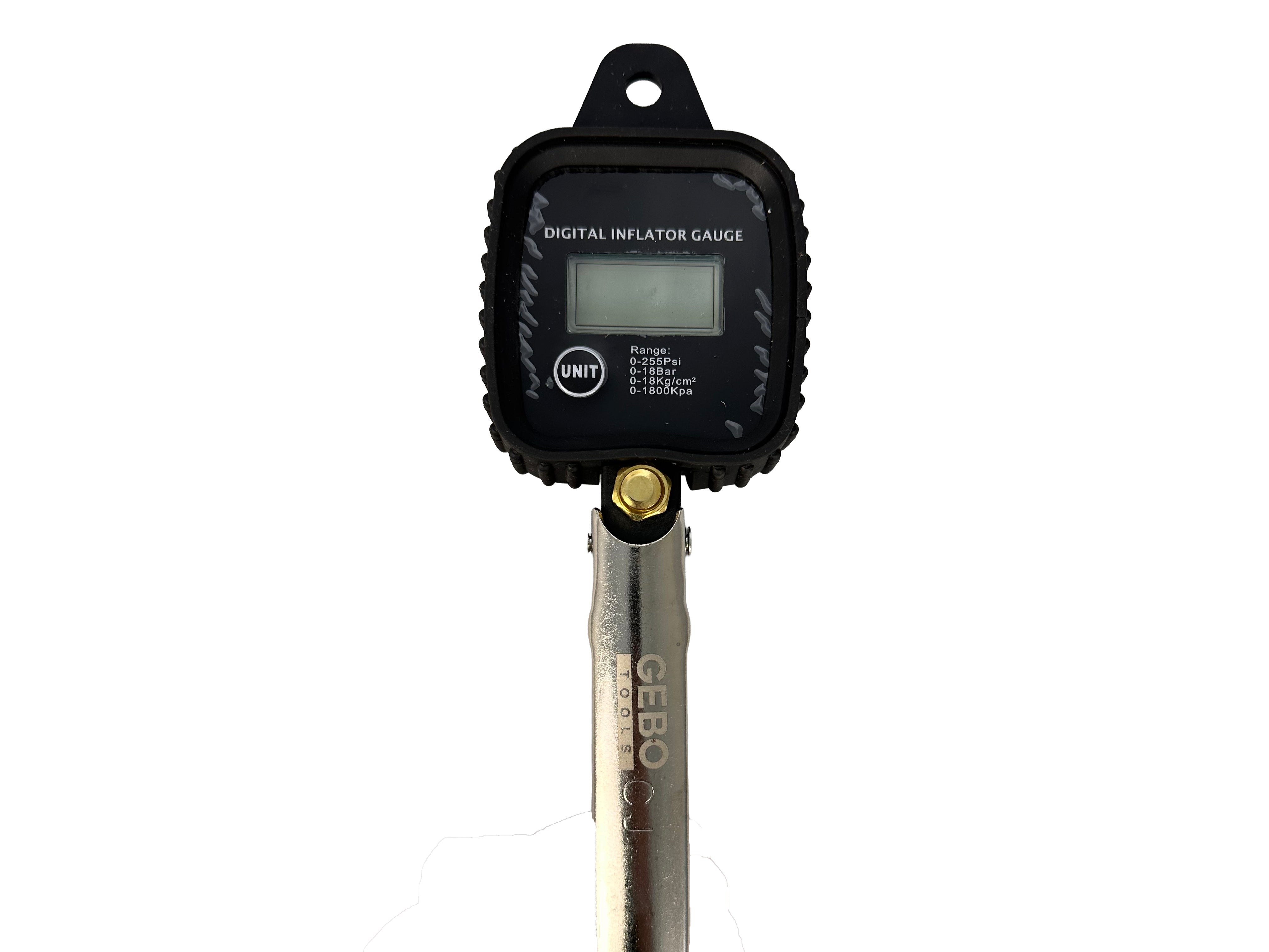 Pistola con manometro digitale per gonfiaggio pneumatici 0-255 PSI Gebo Tools