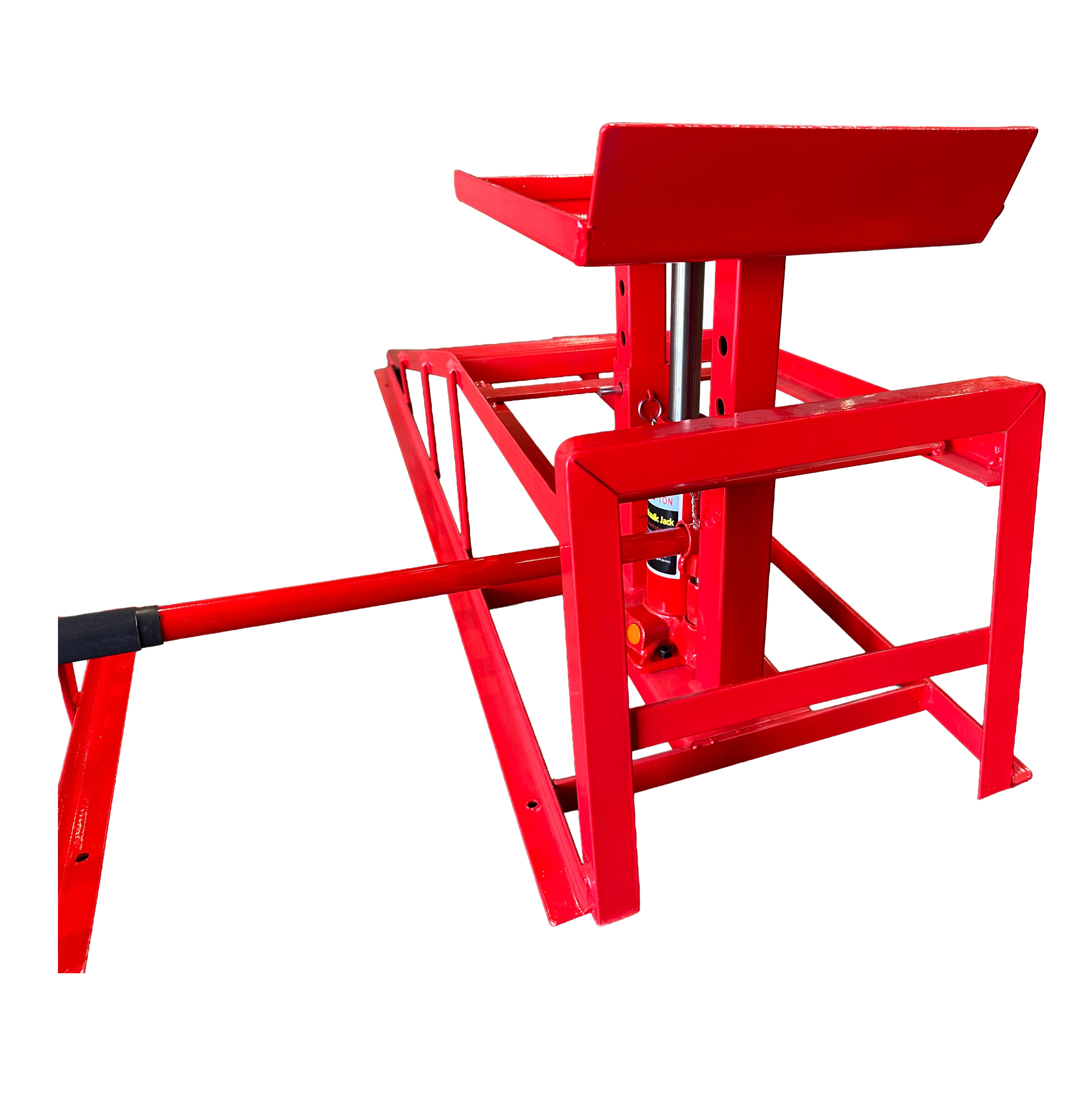 2x rampe di sollevamento con martinetto idraulico max 2000 kg 2 t altezza regolabile rampa di carico, Gebo Tools