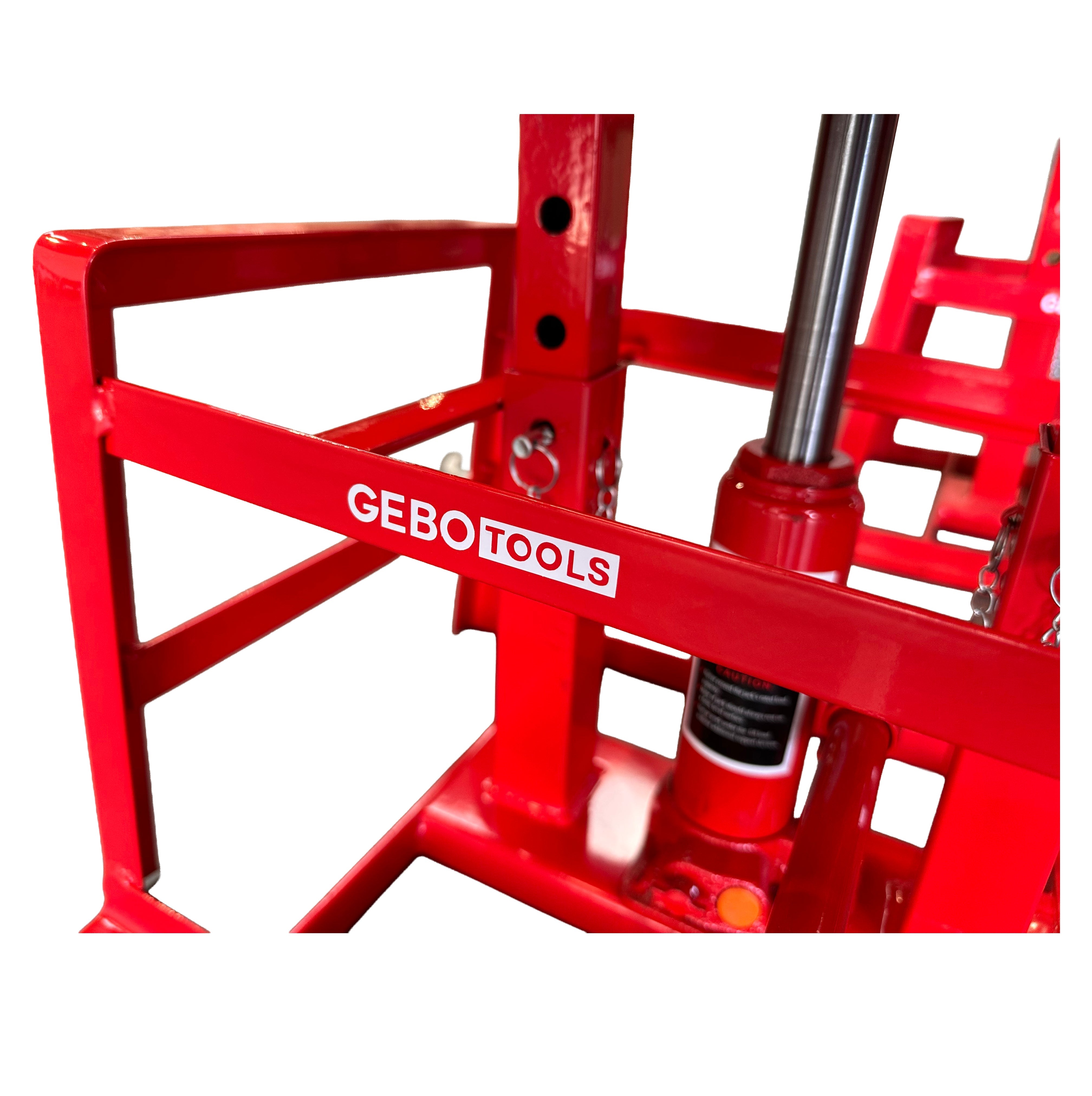 2x rampe di sollevamento con martinetto idraulico max 2000 kg 2 t altezza regolabile rampa di carico, Gebo Tools