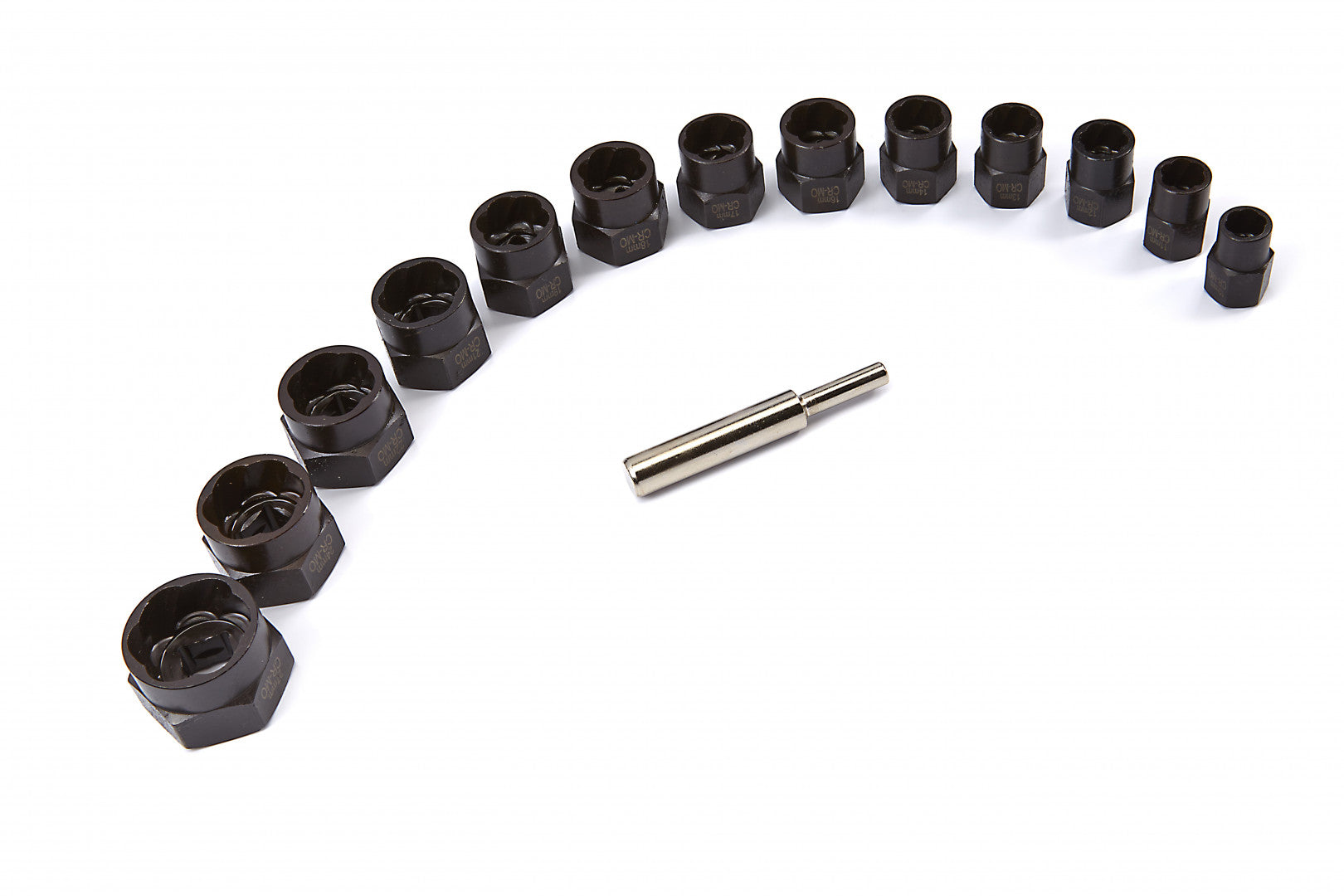 Set di chiavi a bussola da 14 pezzi, 1/2" 3/8", kit bussole 10-27 mm