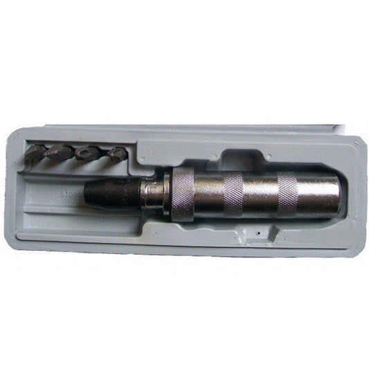 5pz 1/2" Set di cacciavite a percussione con intaglio a croce, avvitatore ad impulsi, cacciavite ad impulsi, kit giravite a percussione-a impatto, impugnatura a mano, impugnatura per impieghi gravosi