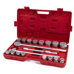 Set di bussole con cricchetto, poligonali, estensibile, 19–50 mm (3/4
