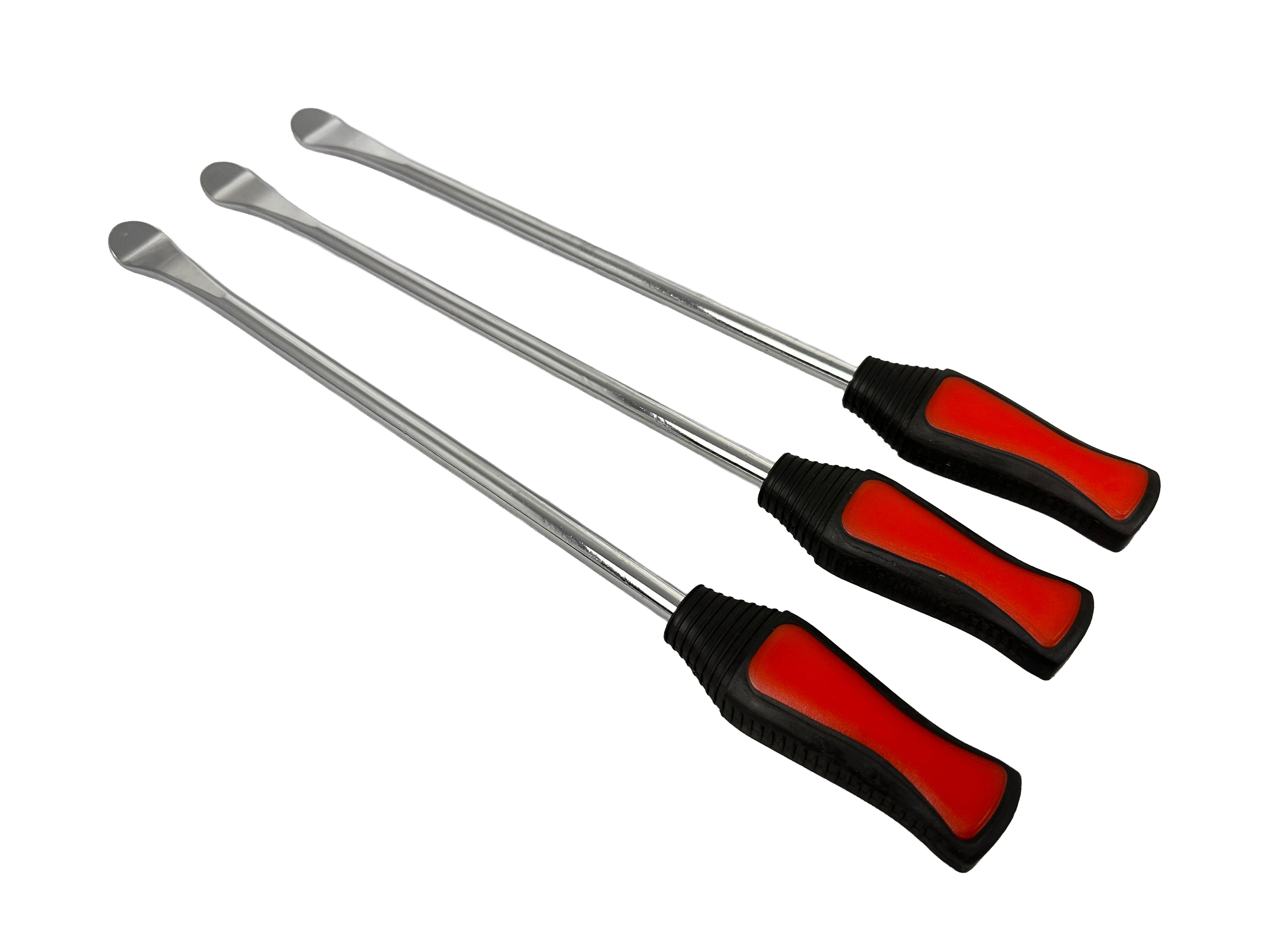 Leva a cucchiaio in acciaio kit, leva di montaggio per pneumatici, set leve smontagomme con 3 cerchioni protettivi, per cambio dei pneumatici moto e biciclette, 22 pezzi Gebo Tools