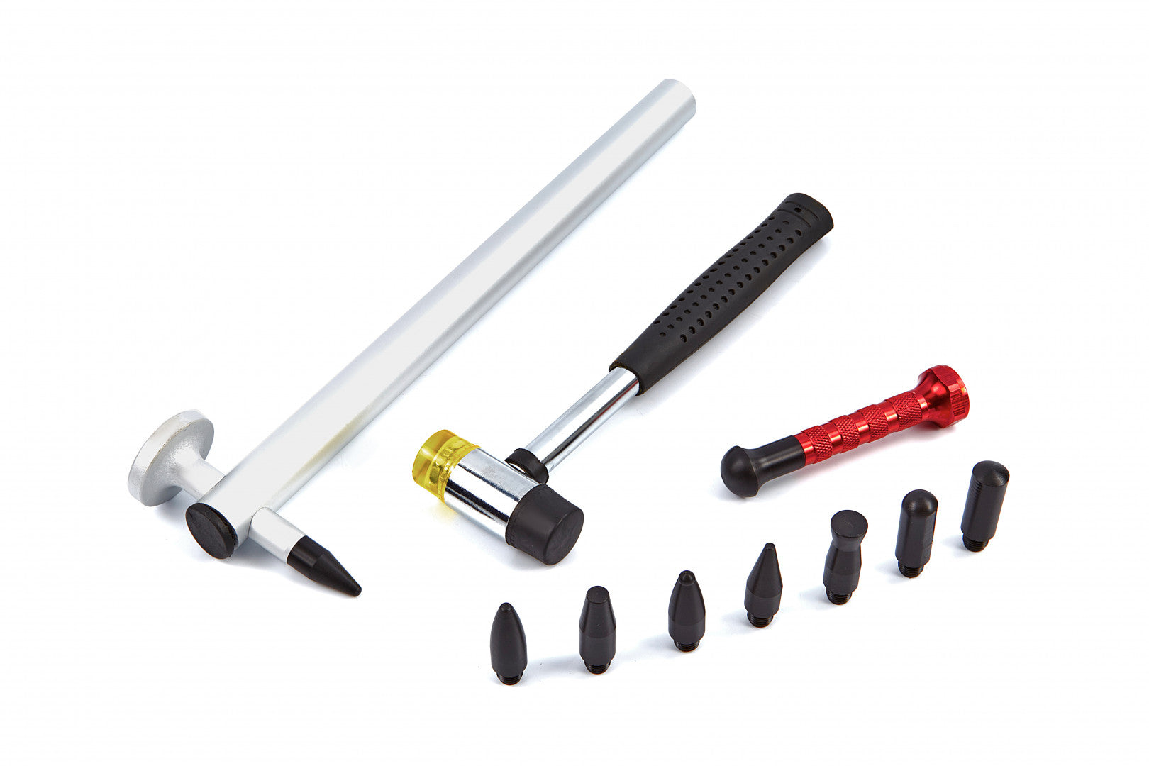 Kit 85 pezzi strumento per riparazione di ammaccature a ponte potenza 20 w per carrozzeria auto veicolo da garage officina fai-da-te, kit estrattore a ponte estrattore a martello per ammaccature