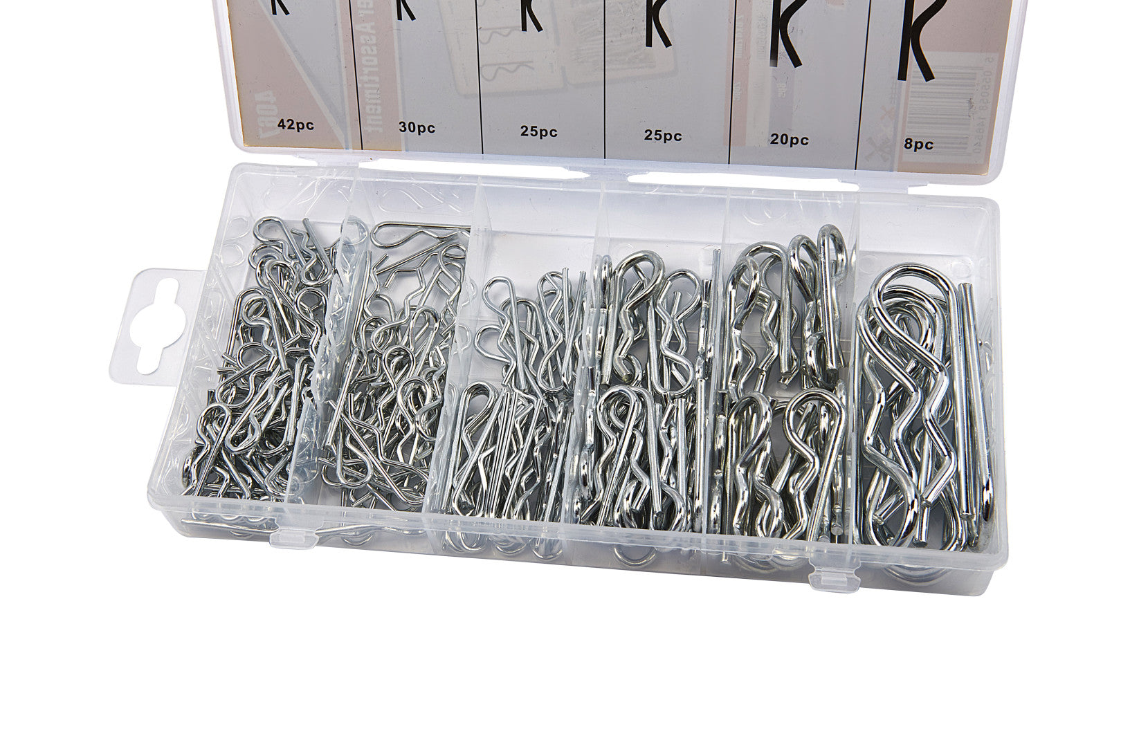 Set di 150 coppiglie, Hbm