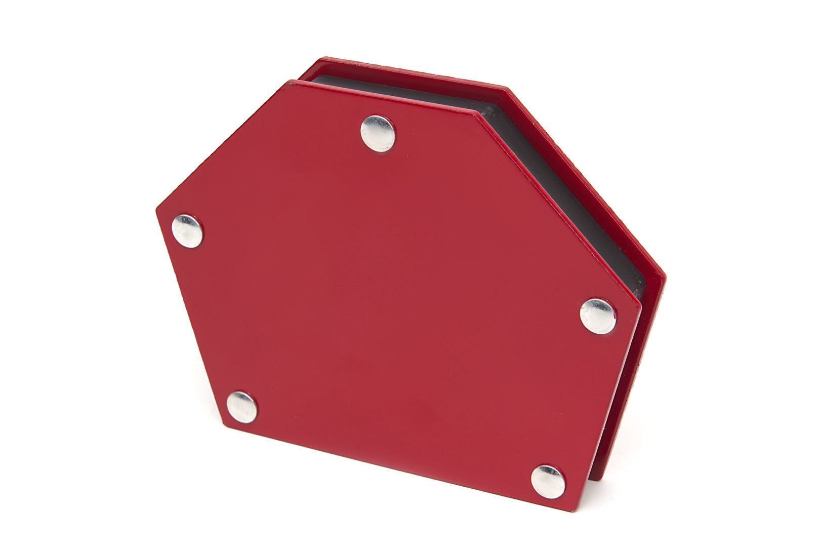 Squadra magnetica per saldatura, rosso, posizionatore supporto angolare calamita, modello 1