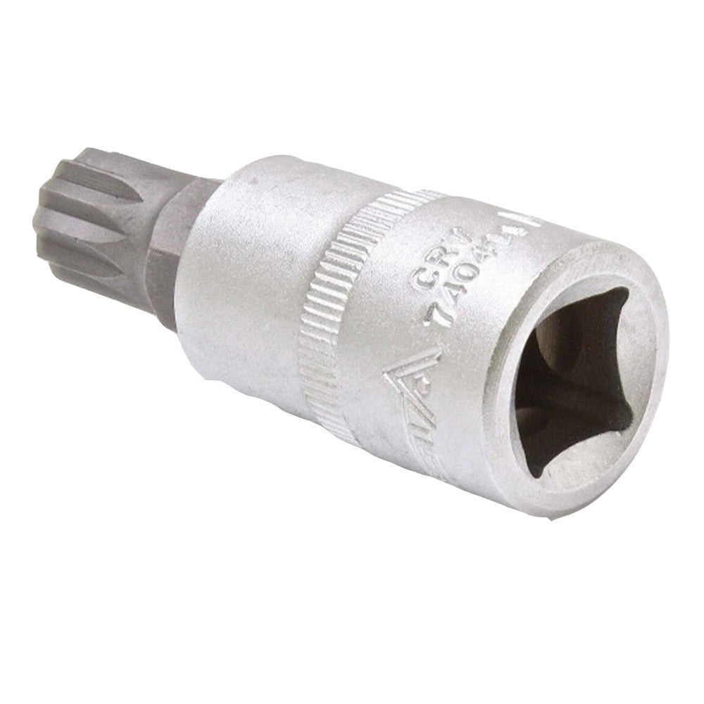 Bussola con inserto-bit multidente spline M16 XZN, attacco 1/2