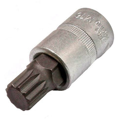 Bussola con inserto-bit multidente spline M16 XZN, attacco 1/2
