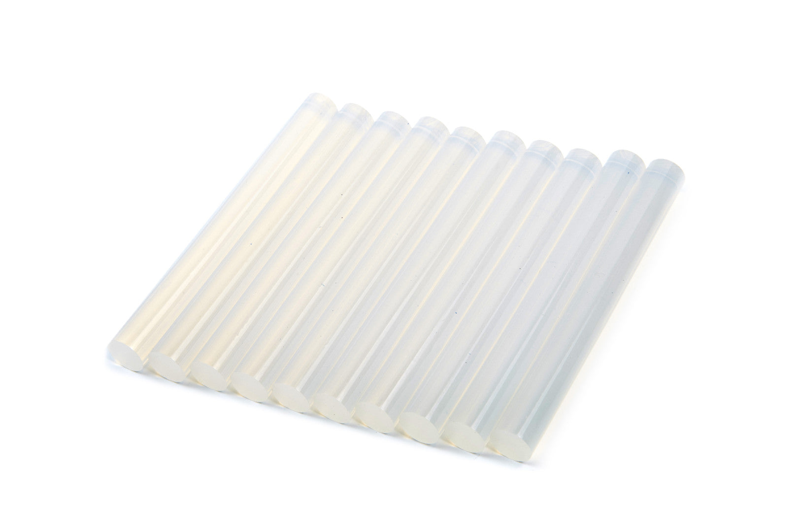 Stick colla silicone per pistola a caldo, set di 10 bastoncini di silicone caldo, lunghe, per bricolage e lavori di bricolage ricambio pistola