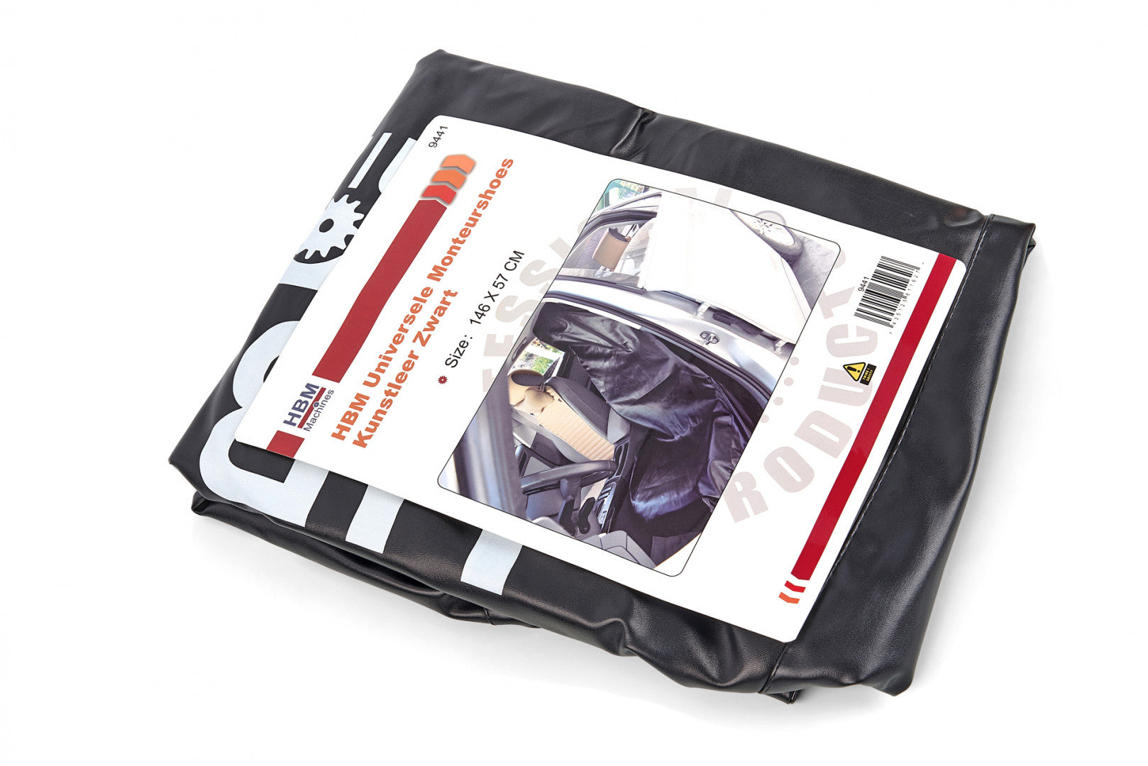 Coprisedile universale in pelle- coprisedile auto – coprisedile per officina, nero protezione