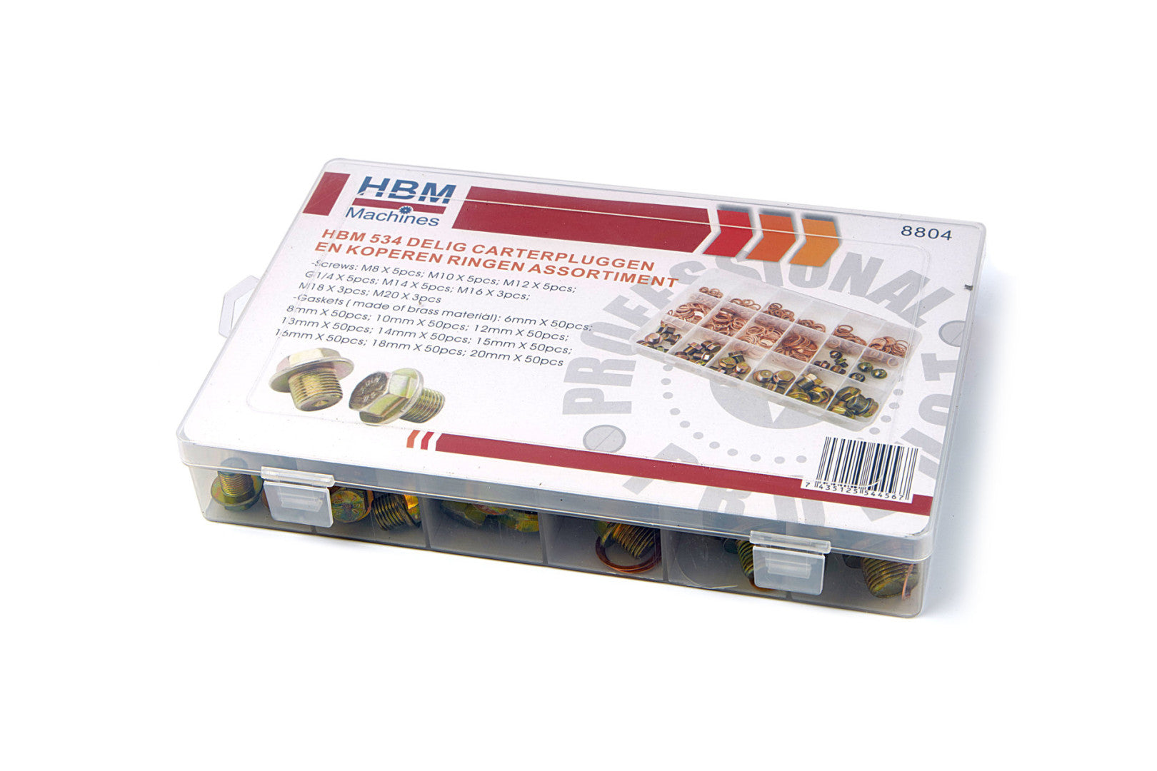 Kit riparazione rifilettatori vite tappo tappi coppa di scarico olio auto, set di riparazione filettatura tappo di scarico coppa olio, 534 pezzi