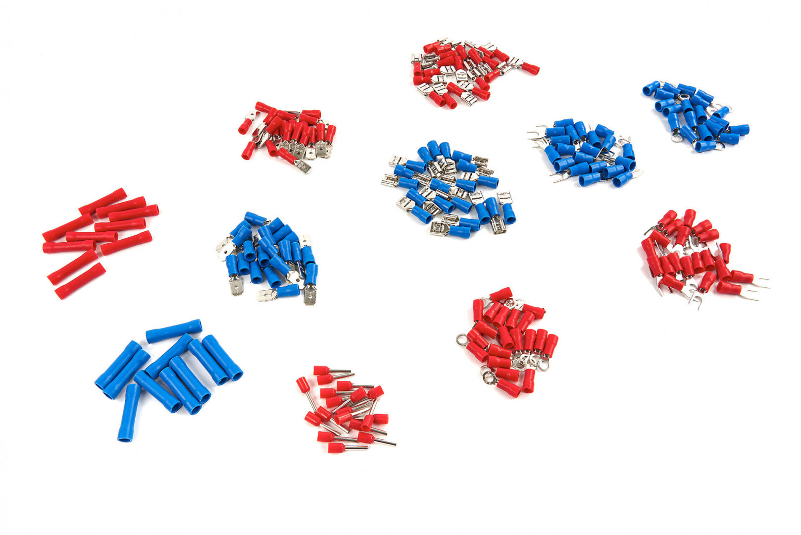 Pinza crimpatrice, pass through multifunzione spelafili per cavo rete, strumento crimpatura con 199pz connettori e coperture di protezione tester custodia