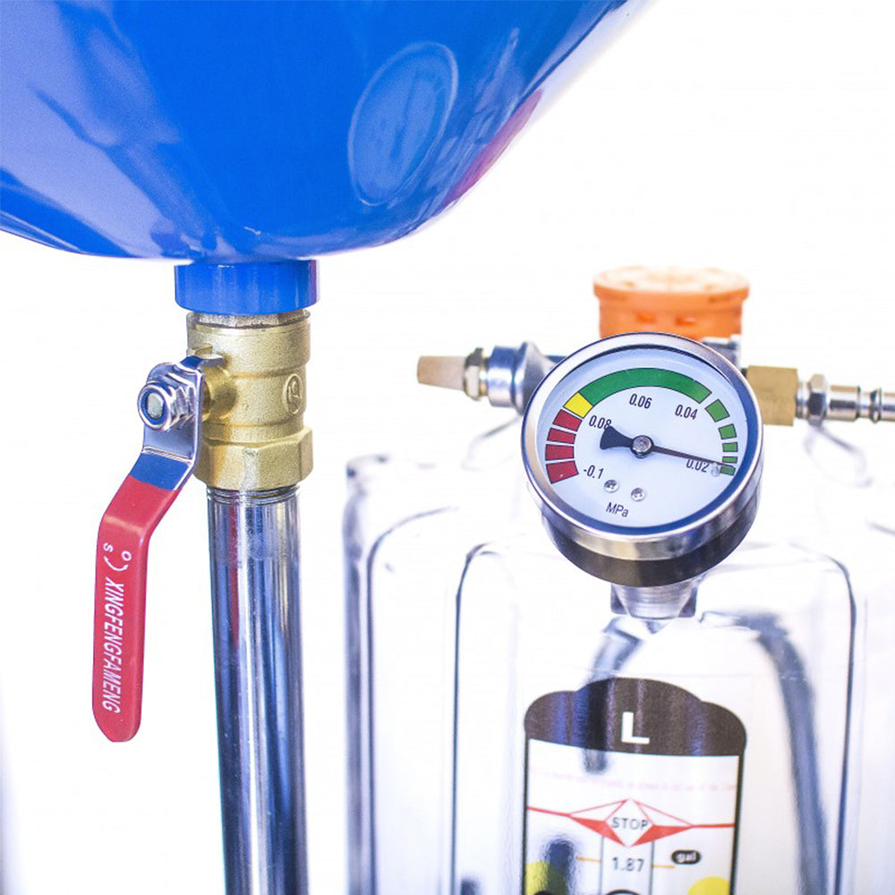 Aspiratore olio esausto 80 litri recuperatore per cambio olio motore, M2