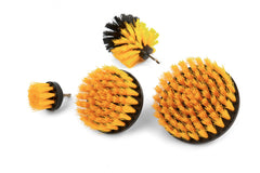 Set spazzole con adattatore per trapano elettrico, set di pulizia con setola rigide, 4 pezzi