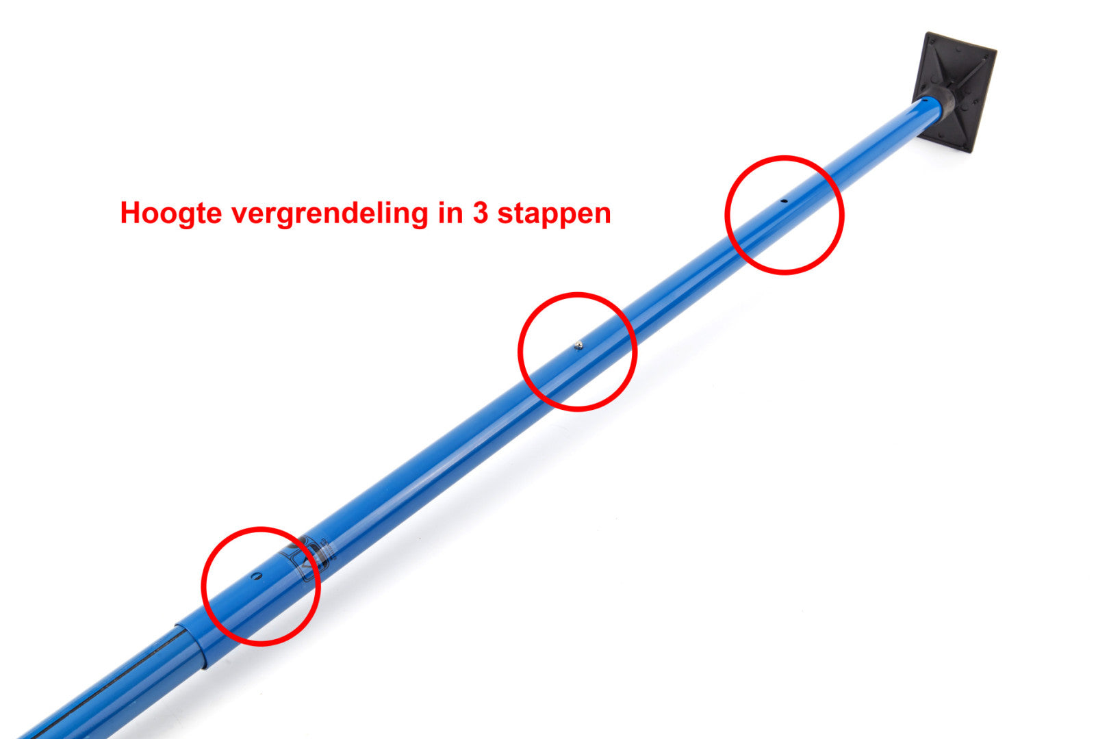 Supporto per montaggio, sostegno a soffitto puntello per solai telescopico di sostegno, per montaggio lastre in cartongesso, lunghezza regolabile 115–290 cm 30 kg