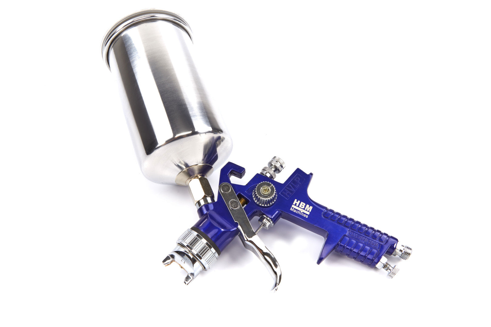 Pistola verniciatura professionale, pistola a spruzzo ad alta efficienza buona atomizzazione, set pistola da spruzzo 3 ugelli 0,8mm, 1,4mm 1,7mm
