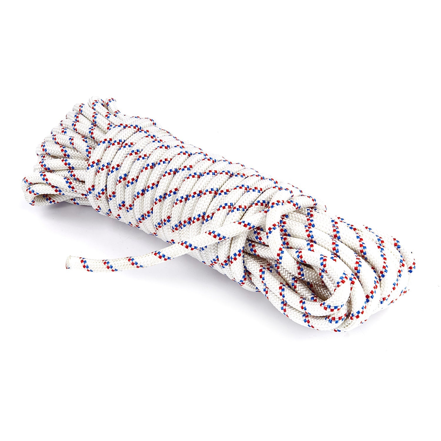 Corda di nylon da 10 mm da lavoro, lunghezza 20 m, corda per appendere corda forte trazione legatura per campeggio, sopravvivenza, giardinaggio, impacchettamento, officina, multiuso all'aperto