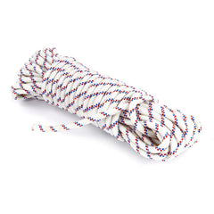 Corda di nylon da 10 mm da lavoro, lunghezza 20 m, corda per appendere corda forte trazione legatura per campeggio, sopravvivenza, giardinaggio, impacchettamento, officina, multiuso all'aperto