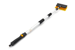Spazzole pulizia telescopica lavaggio, spazzola, spugna, esterno camion camper moto, accessori, spazzolone, pennello, senza graffi, con raccordo attacco per acqua, 3 m HBM