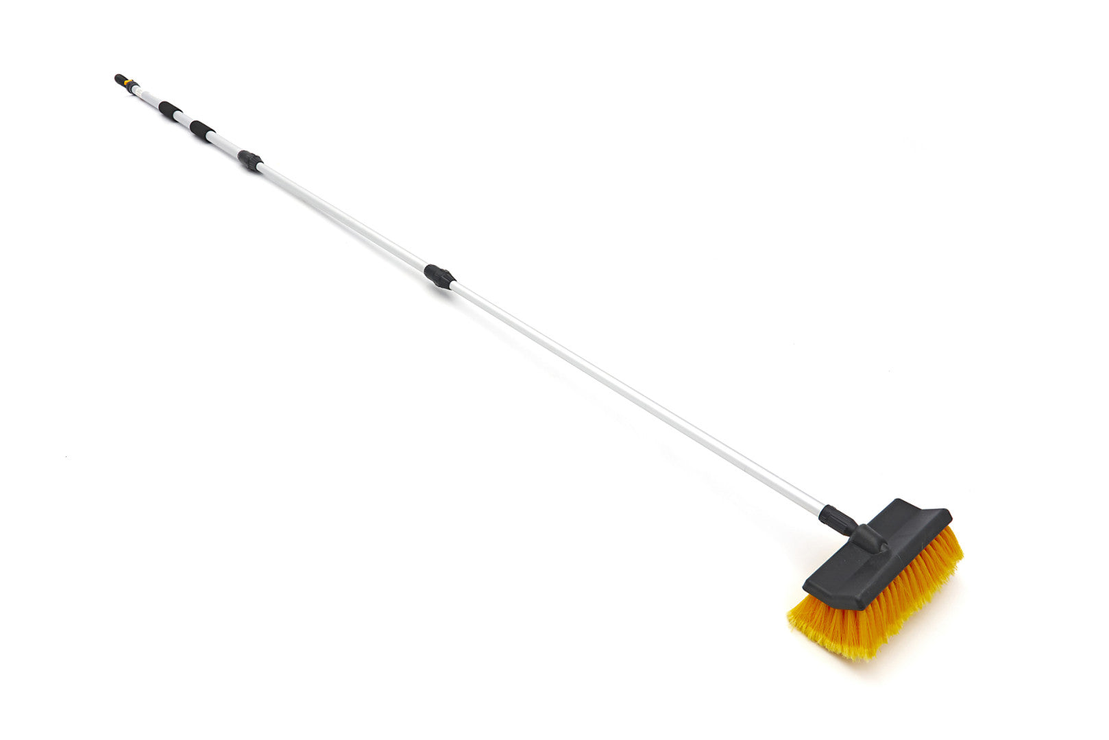 Spazzole pulizia telescopica lavaggio, spazzola, spugna, esterno camion camper moto, accessori, spazzolone, pennello, senza graffi, con raccordo attacco per acqua, 3 m HBM