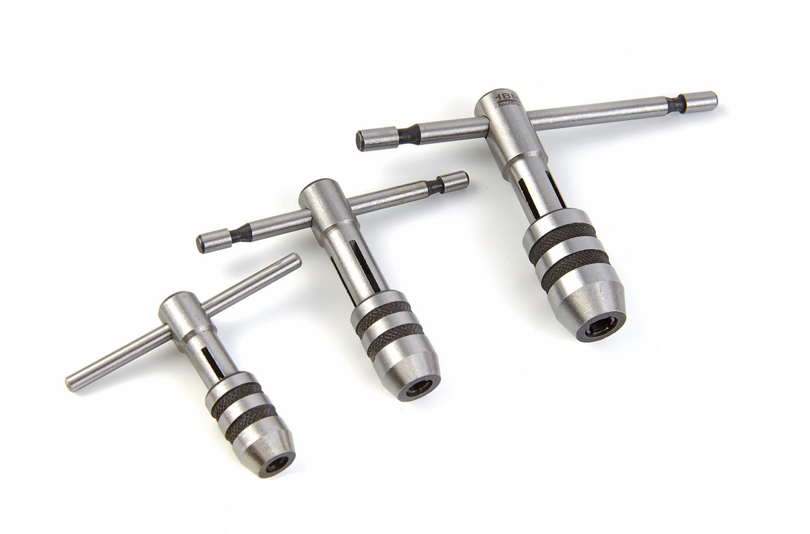 Maschi a mano set, 3 pezzi maschi per filettare M1.6-M4 M4-M6.3 M4.5-M8 maschi per filettare utensili a mano con giramaschi regolabile per maschi e filiere, Hbm Machines Olanda