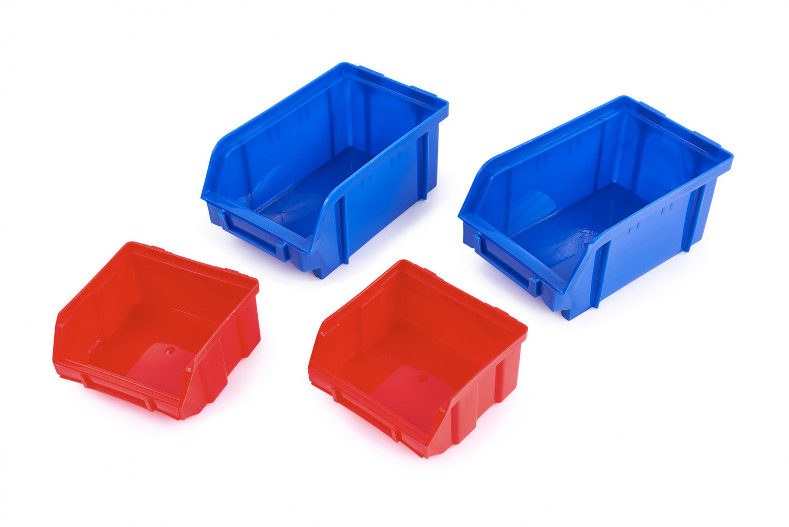 Contenitori per pannello porta attrezzi da parete 30 pezzi, cassette impilabili per viti dadi bulloni ferramenta officina garage, per minuteria, 65x38cm