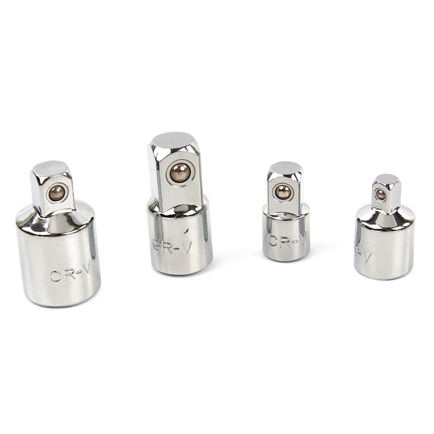 Set adattatori bussola a impatto, per avvitatore a impulsi, 1/4–3/8", 3/8–1/4", 3/8–1/2", 1/2–3/8", HBM Machines Olanda