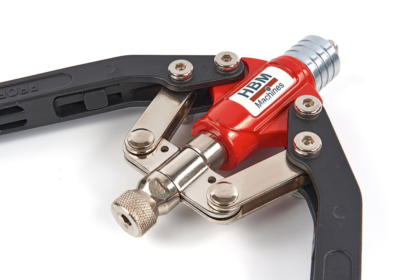 Rivettatrice professionale 520 mm per rivetti filettati
