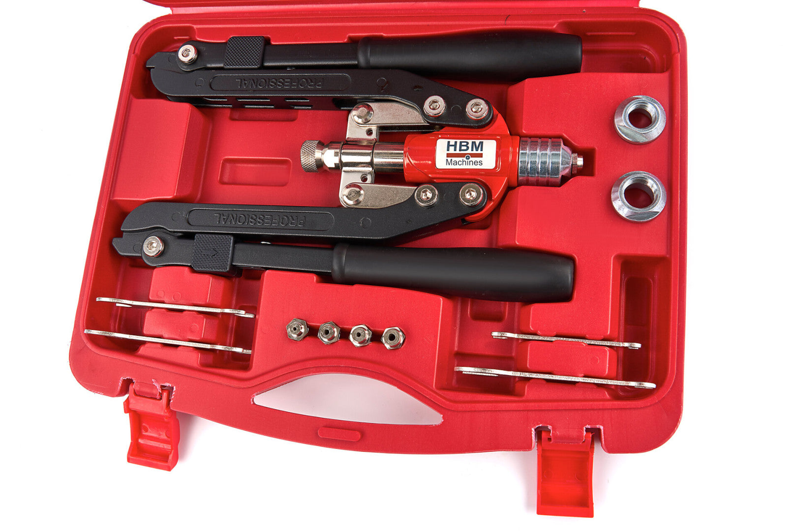 Rivettatrice professionale 520 mm per rivetti filettati