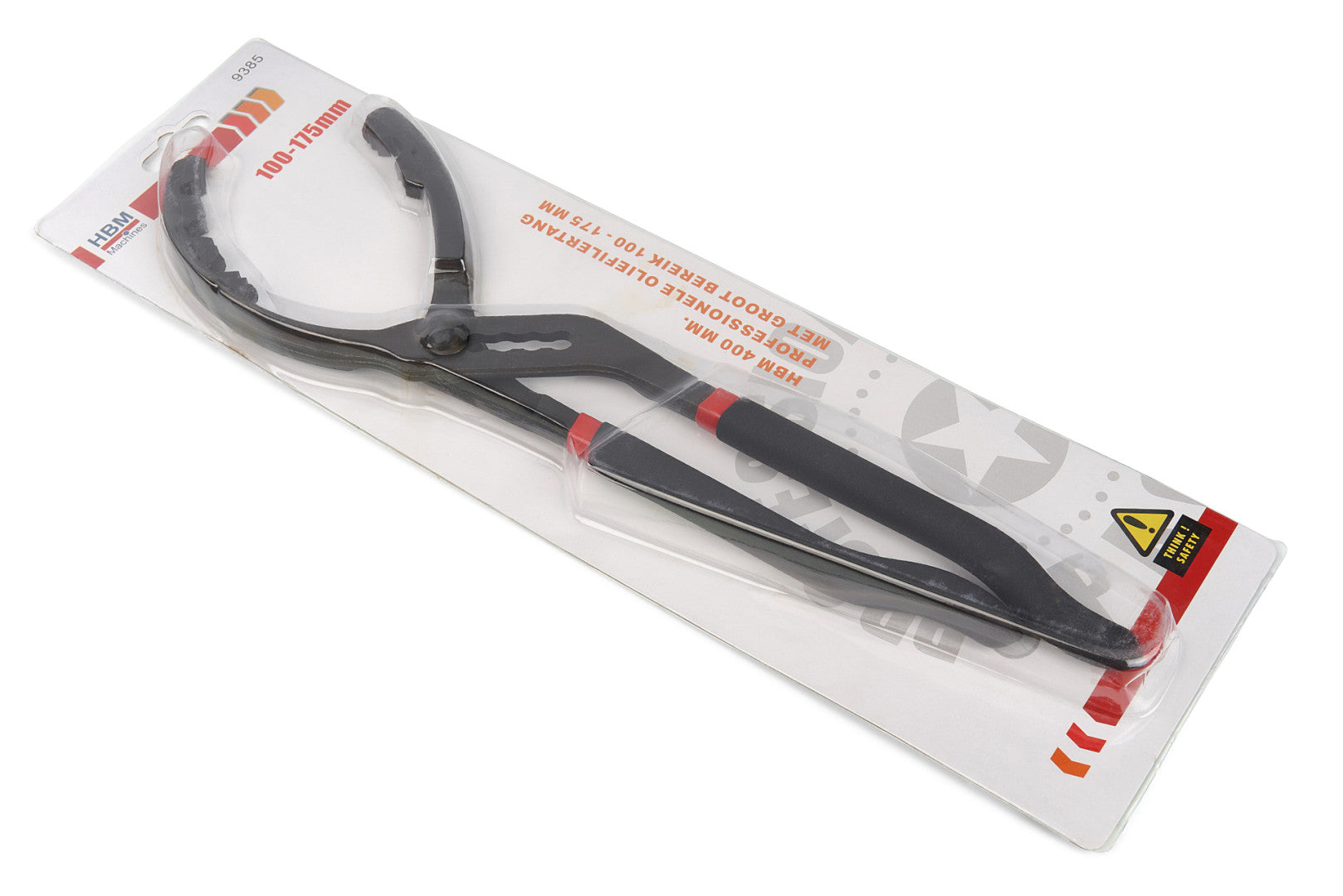 Pinza chiave filtro olio auto 400 mm 100–175 mm HBM