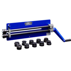 Mini calandra a 12 rulli per calandratura curvatura lamiere 1,2 mm