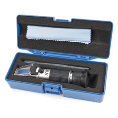 Rifrattometro antigelo, tester di refrigerante, rifrattometro per il controllo del punto di congelamento dei sistemi antigelo auto, per liquidi auto, anti freeze tester rifrattometro per acido batteria, Hbm