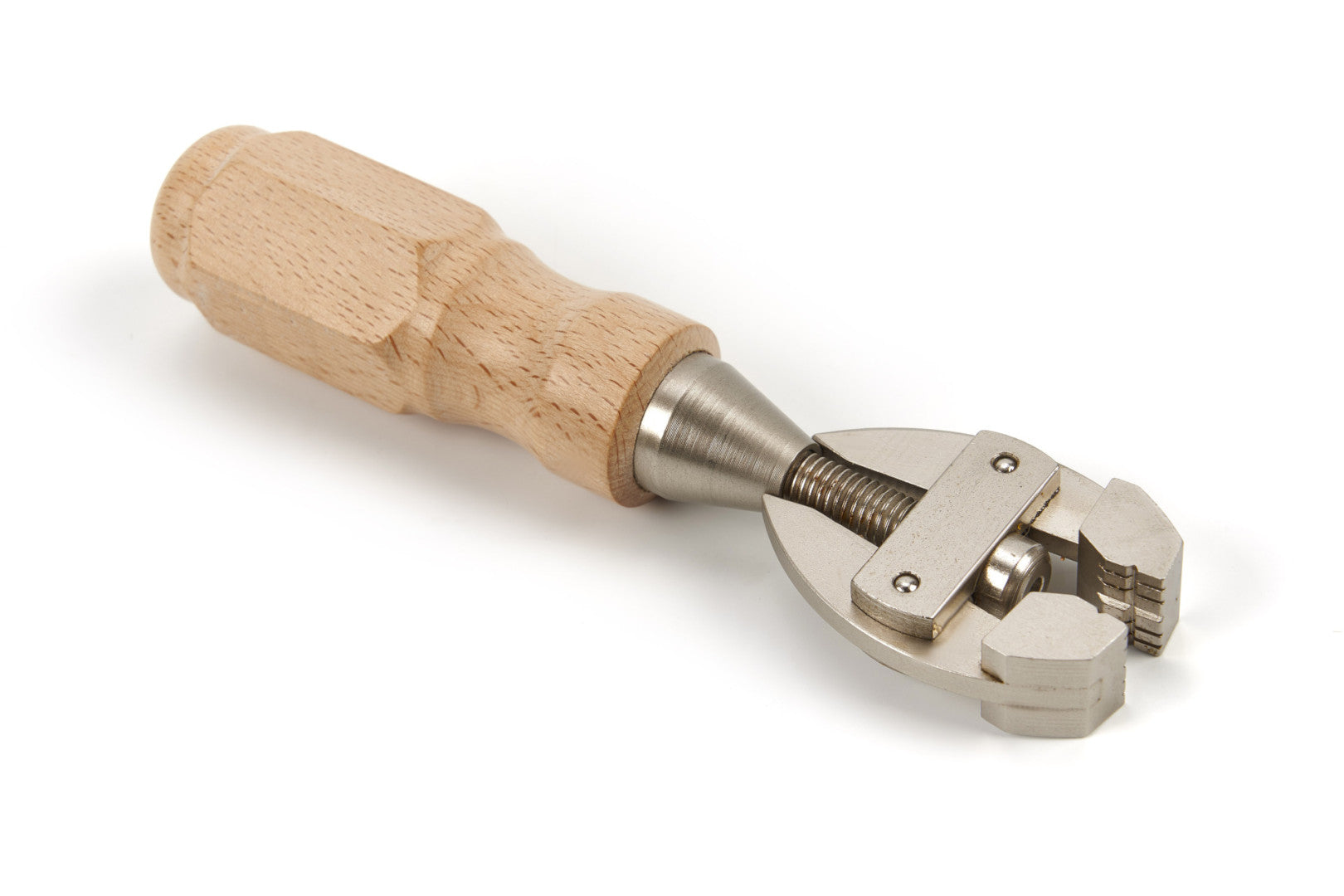 Morsetto a mano con manico in legno, morsa a mano per tenere utensili, modellismo, morsa manuale con impugnatura in legno, 140 mm, Hbm