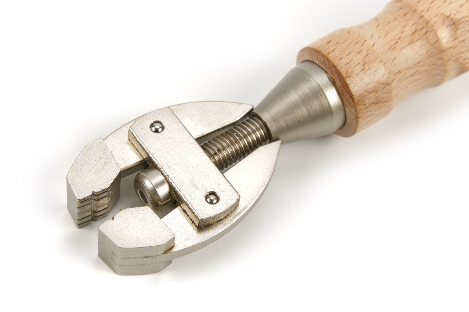 Morsetto a mano con manico in legno, morsa a mano per tenere utensili, modellismo, morsa manuale con impugnatura in legno, 140 mm, Hbm