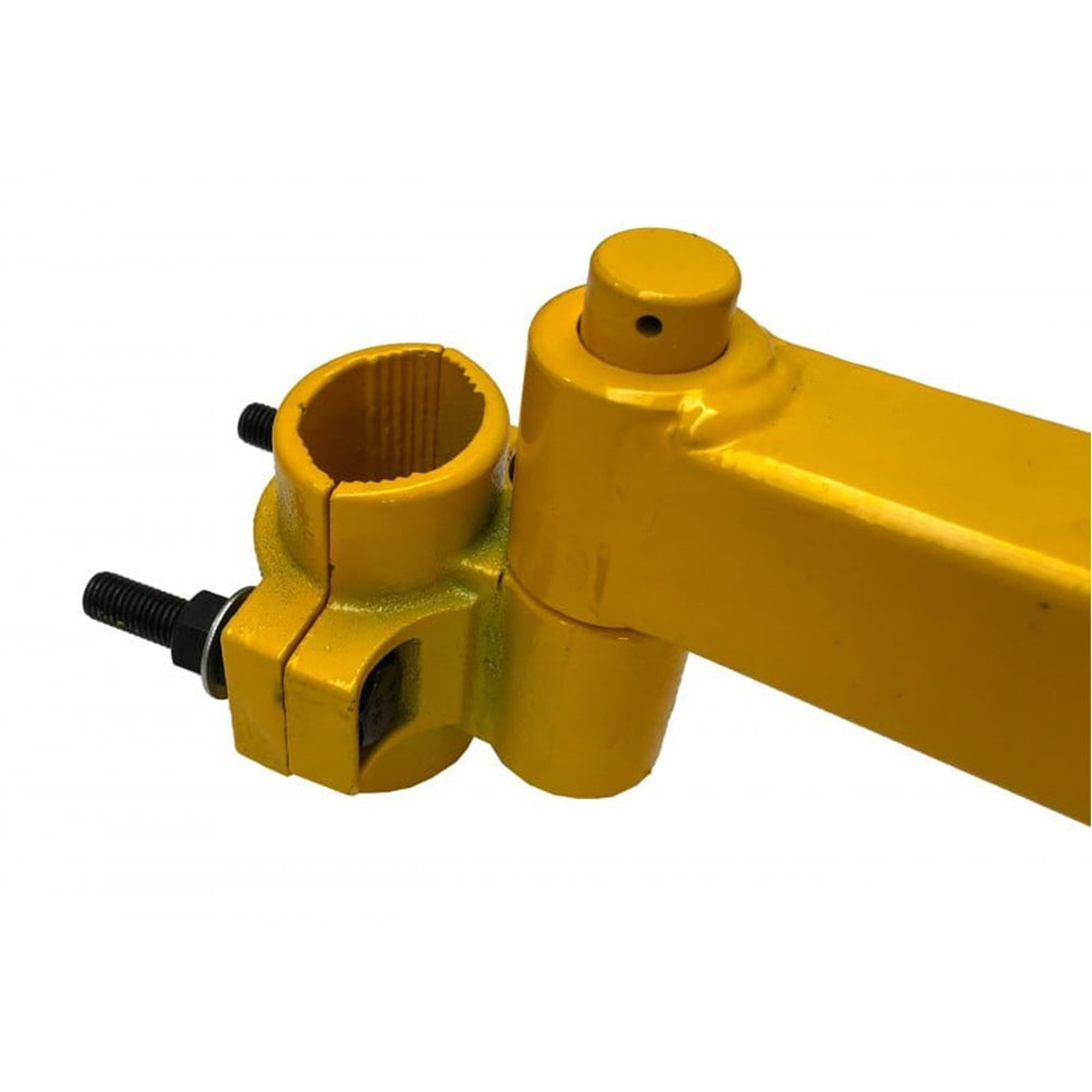Braccio supporto per paranco elettrico, capacità carico 600kg, braccio di sollevamento girevole 180° con palo, telaio di sollevamento, per officina, garage, braccio di supporto per verricello elettrico, supporto girevole con colonna