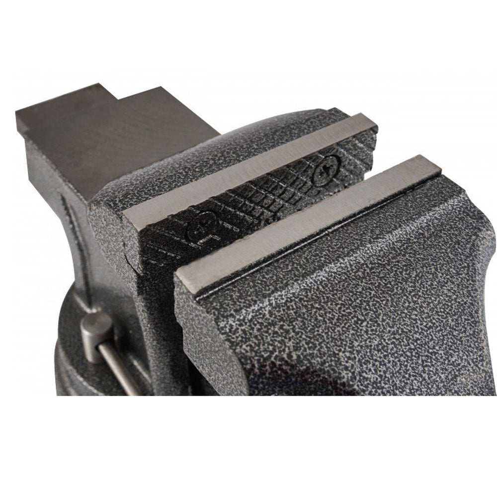 Morsa di precisione da banco con base girevole, morsa da banco rotante-girevole, per uso domestico commerciale da garage officina, morsa da banco apertura 10 cm 4"