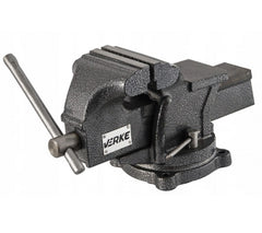 Morsa di precisione da banco con base girevole, morsa da banco rotante-girevole, per uso domestico commerciale da garage officina, morsa da banco apertura 125 mm 5