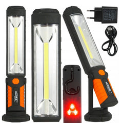 Luce LED COB, magnetica ricaricabile, luce LED lampada per officina, casa, 5W