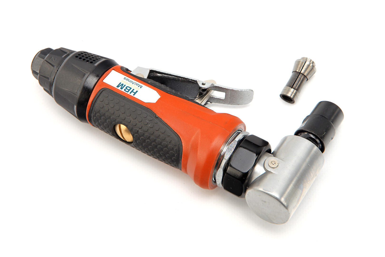 Smerigliatrice angolare pneumatica, mini smerigliatrice pneumatico per macinazione levigatura - velocità regolabile 22000rpm smerigliatrice ad aria compressa, Hbm