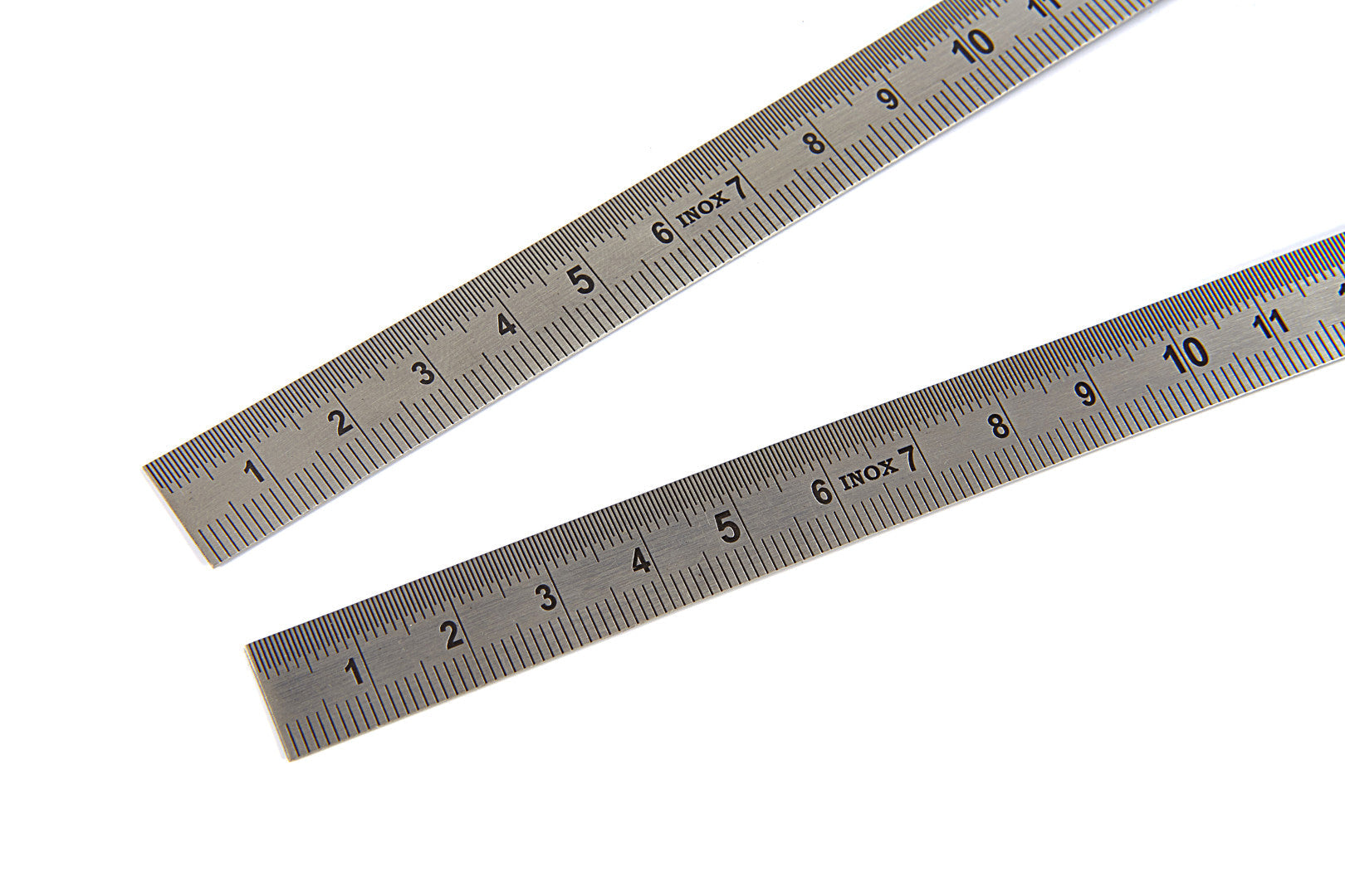 Righello flessibile in metallo, RVS 300 mm Hbm