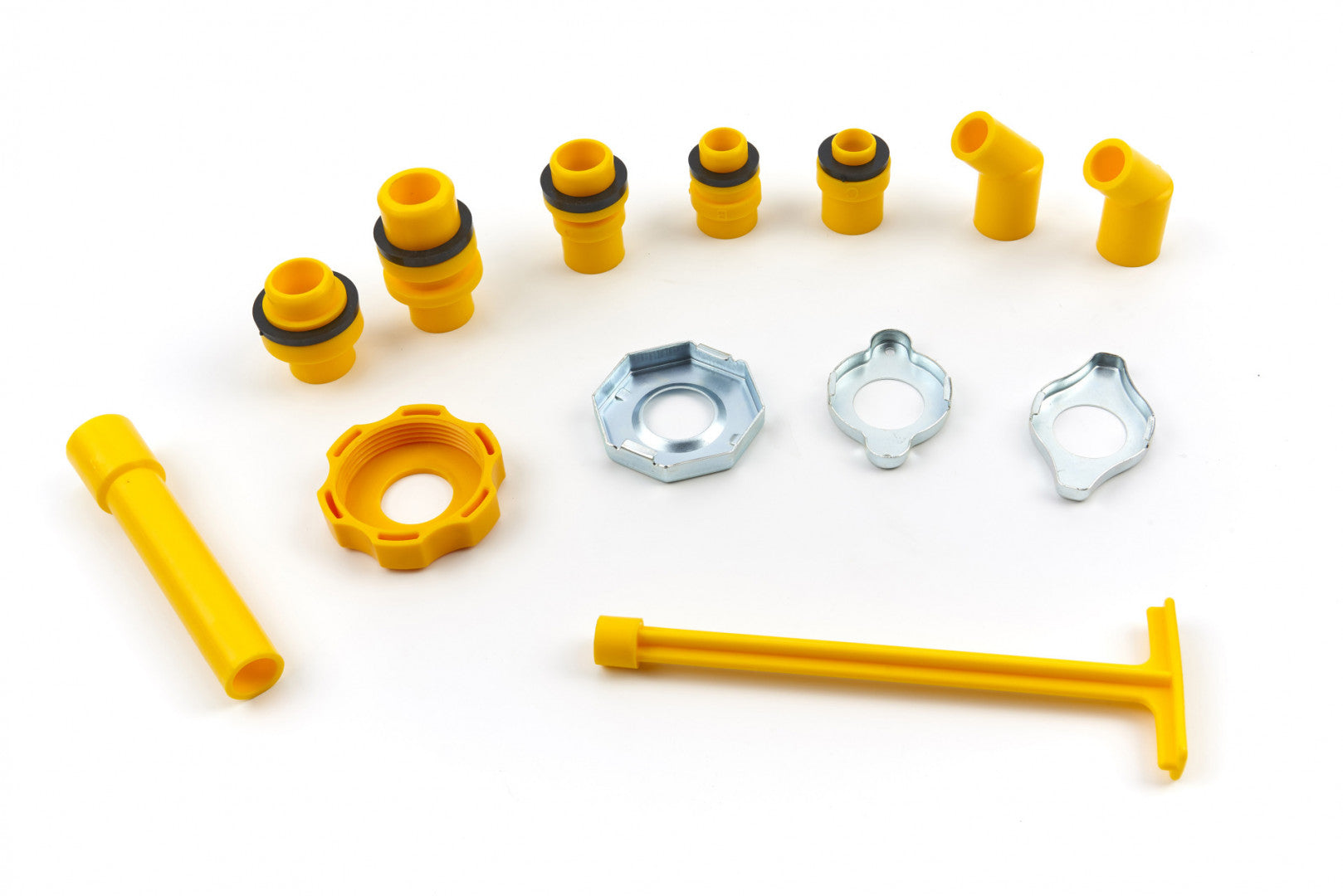 Kit imbuto di riempimento del liquido refrigerante per radiatore a prova di fuoriuscite, kit imbuto riempimento raffreddamento scarico motore per radiatore auto