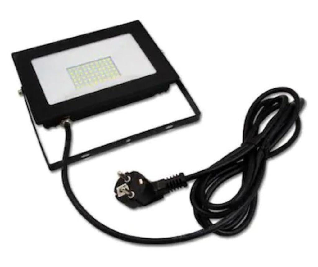 Faretto LED da cantiere 50 W, faretto lavoro, faro LED portatile IP65 impermeabile, 5500k per esterno, lavori, giardini e garage