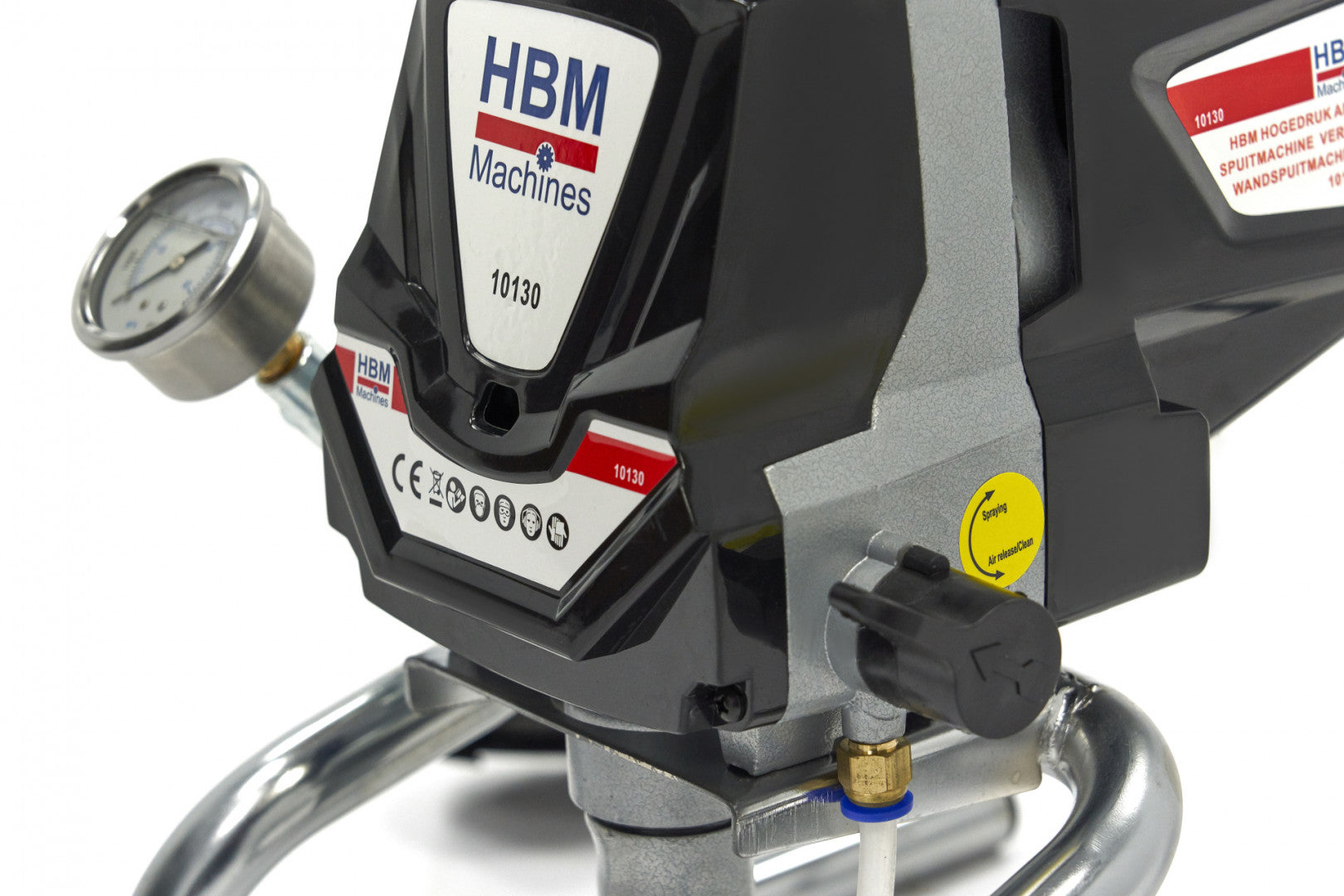 Spruzzatore di vernice airless 1010W 3000 PSI portata Max. 1,5 litri/min, kit uso commerciale per forniture di verniciatura per auto casa interiore esteriore, attrezzatura vernice tubo con ugello, con tubo 10 m ad alta pressione