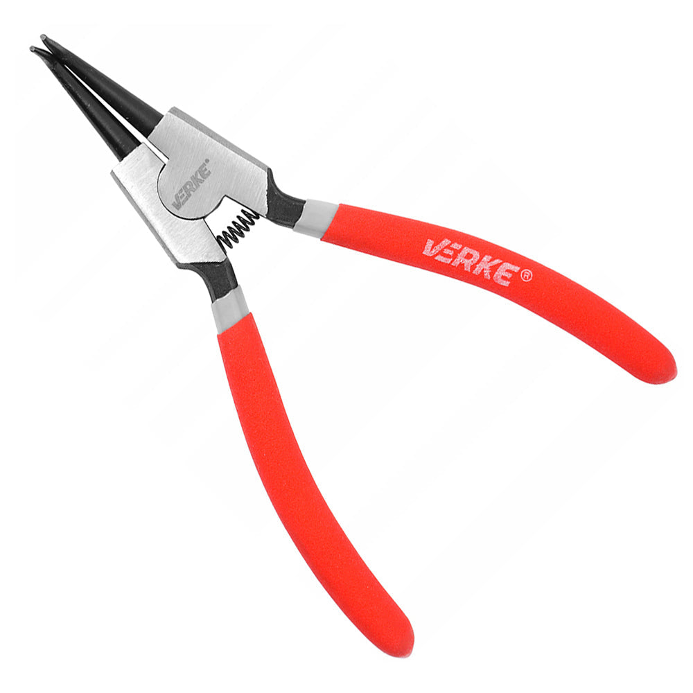 Pinza a becco curvo per anelli di sicurezza esterni Seeger 180 mm