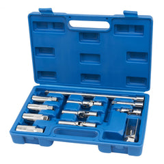 Chiavi 3/8 pollici chiave a bussole, snodo candelette, 11 pezzi Hbm Machines Olanda