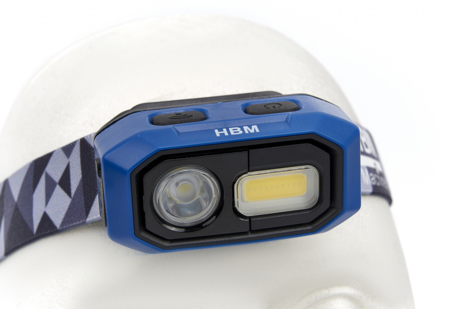 Torcia lampada frontale con batteria a LED 480 lumen Hbm
