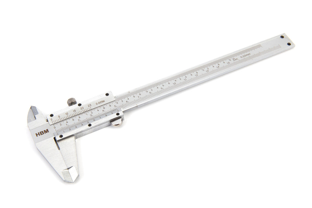 Calibro a corsoio, campo di misura 150 mm, strumento micrometrico di misurazione della profondita ad alta precisione, per uso professionale e fai da te