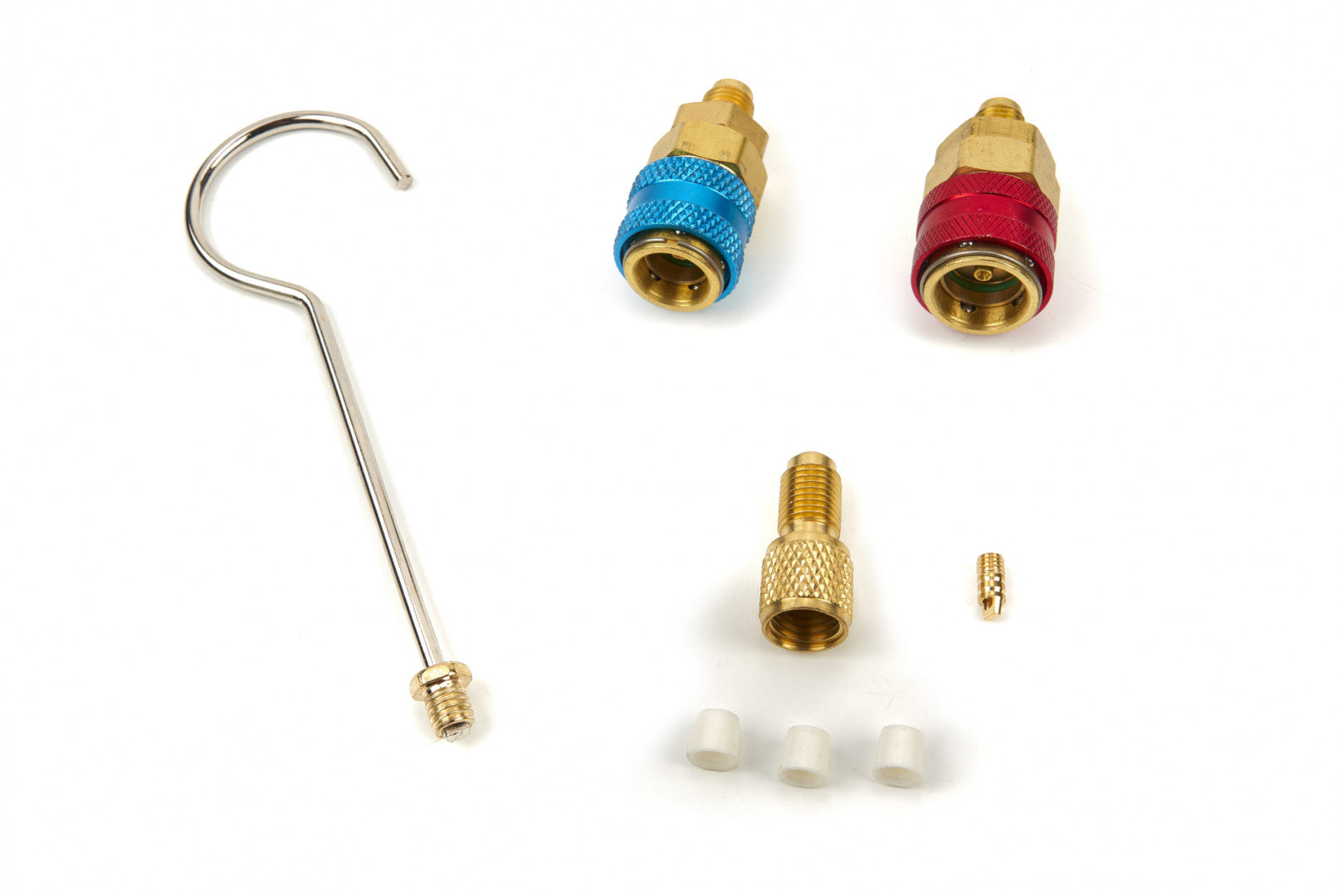 Pompa vuoto per condizionatori con kit manometri condizionatori per HVAC/auto AC, kit ricarica aria condizionata per R134a, R22, R12 R502 refrigeranti, pompa per vuoto con manometro a 2 vie per aria condizionata