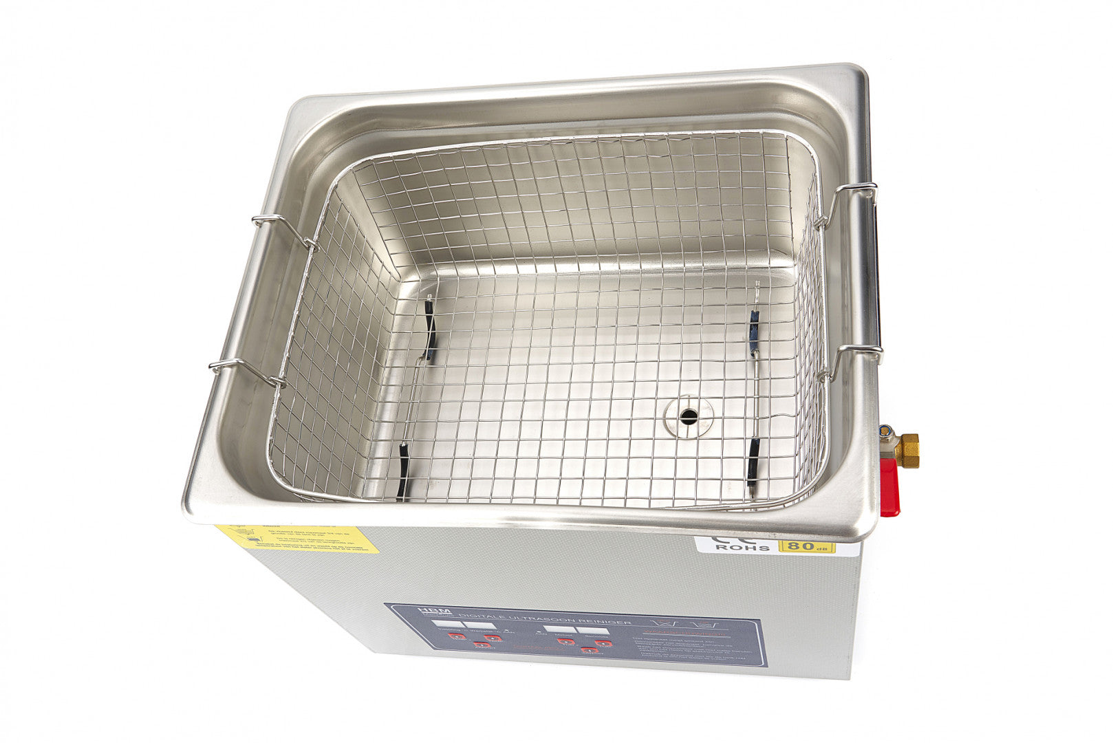 Pulitore digitale ad ultrasuoni 10l Hbm